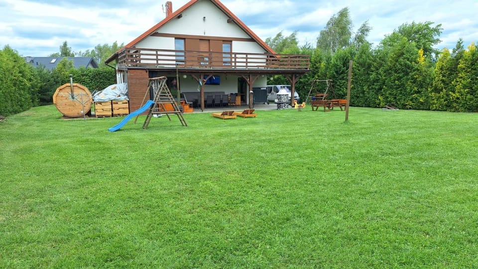 Dom letniskowy Sieraków House in Greater Poland Voivodeship