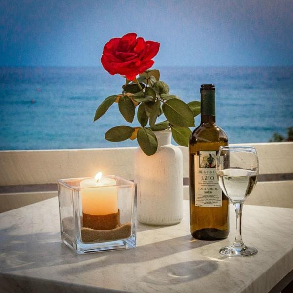 Night, Summer, Sea view, Alcoholic drinks