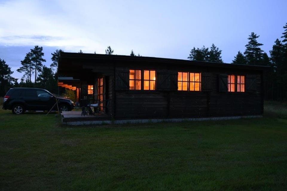 Semestra i timmerstuga House in Skåne County
