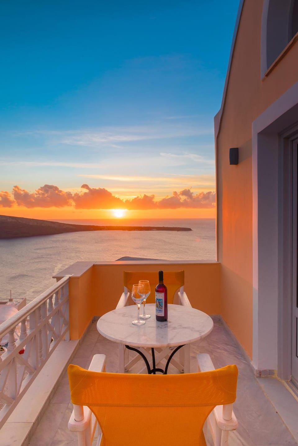 Balcony/Terrace, Sea view, Drinks, Alcoholic drinks, Sunrise, Sunset
