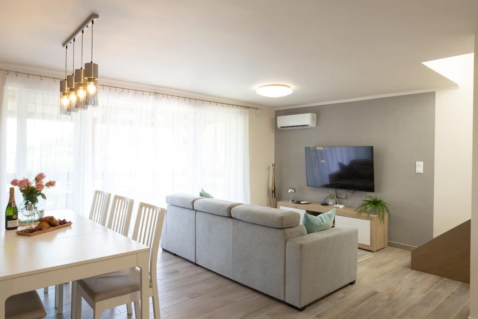 Communal lounge/ TV room, Living room, Dining area, air conditioner
