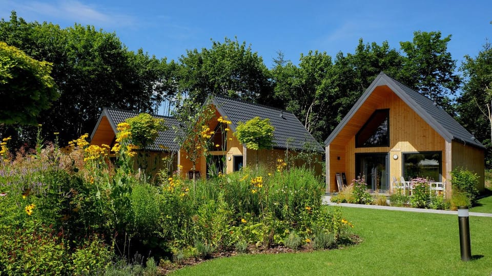 Property building, Garden view