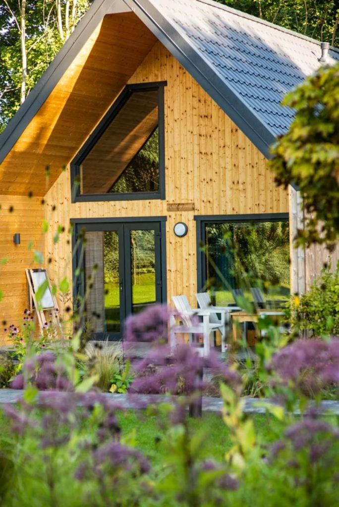 Property building, Garden view