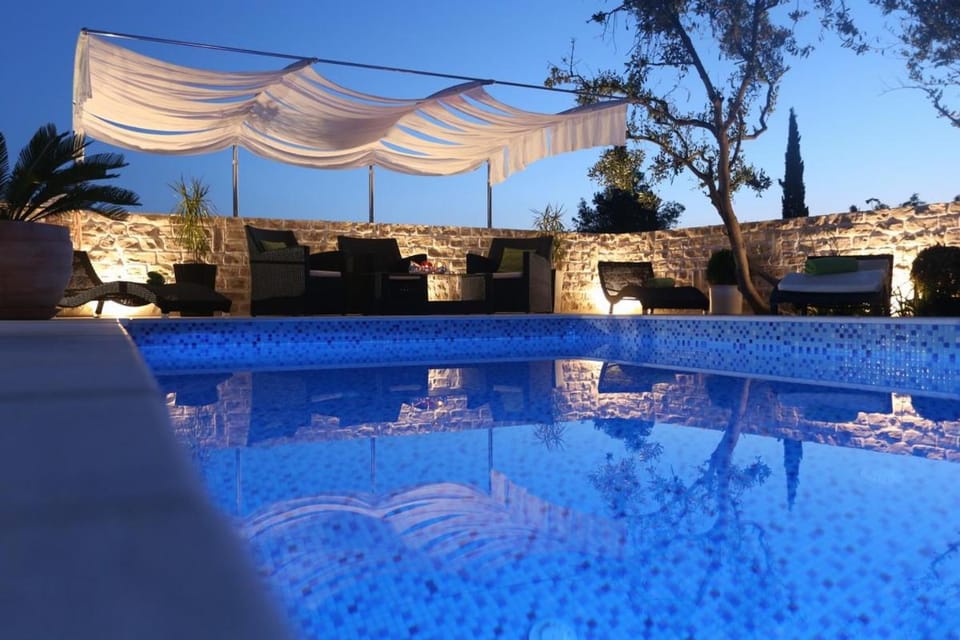 Swimming pool, Swimming pool, Sunrise