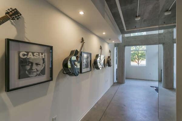 Luxe + Modern Johnny Cash Inspired Executive Condo House in East Nashville