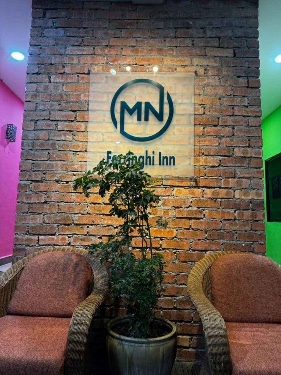 Property logo or sign, Seating area