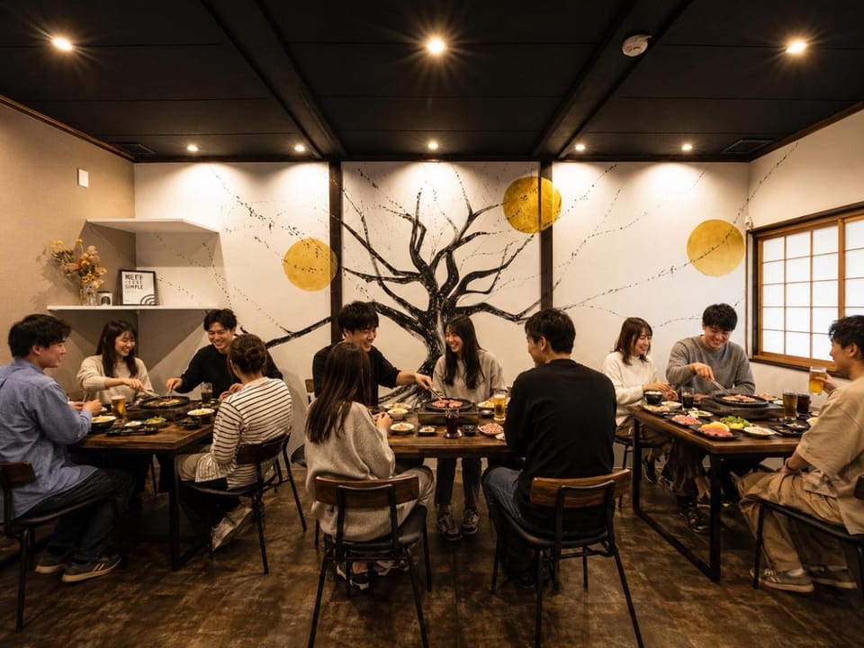 BBQ facilities, Dining area