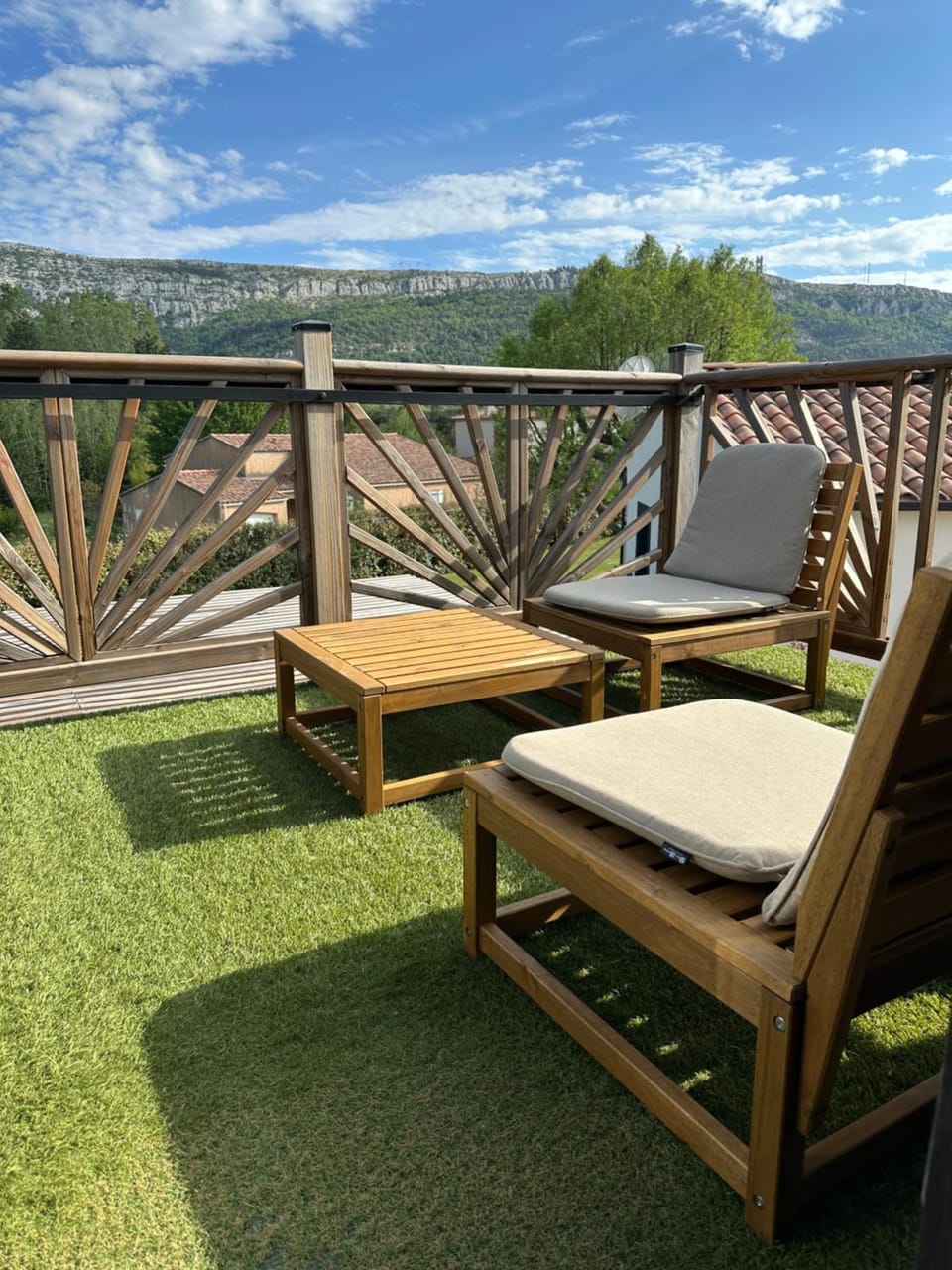 Natural landscape, Balcony/Terrace, Mountain view