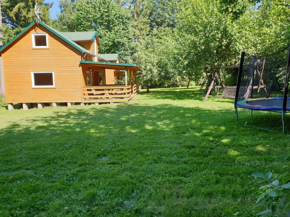 Property building, Spring, Day, Natural landscape, Children play ground, Garden, Garden view