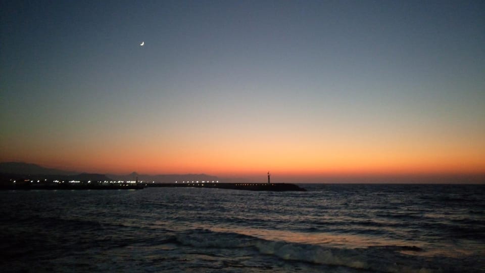 Natural landscape, Sunset