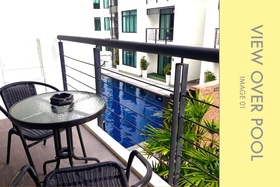 Balcony/Terrace, Pool view