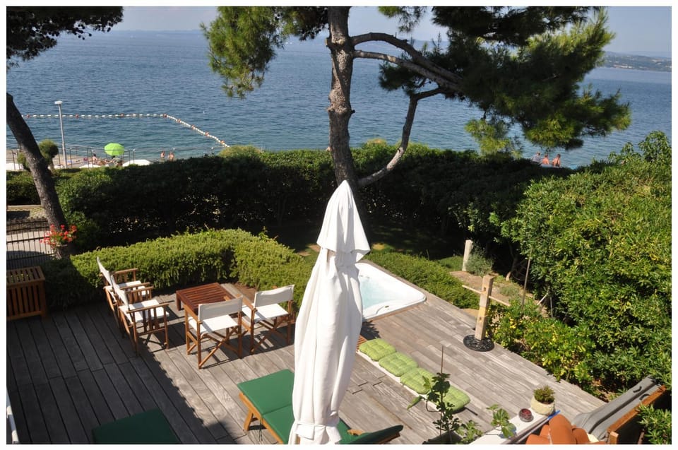 Property building, Patio, Garden view