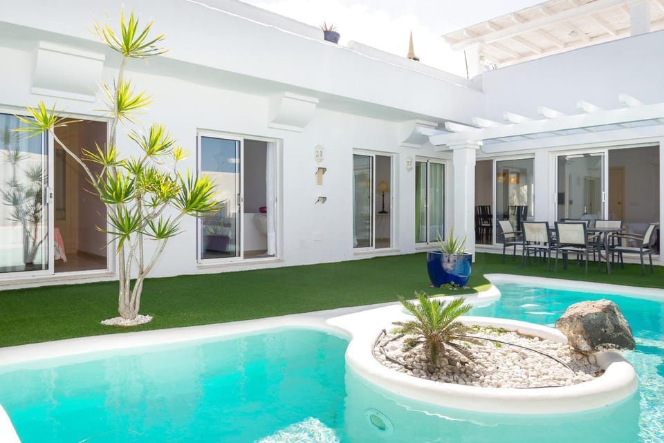 Pool view, Inner courtyard view
