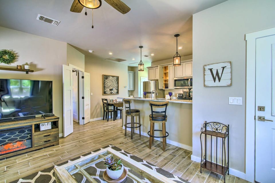 Hill Country Escape: Hike, Swim, & Drink Wine House in Fredericksburg