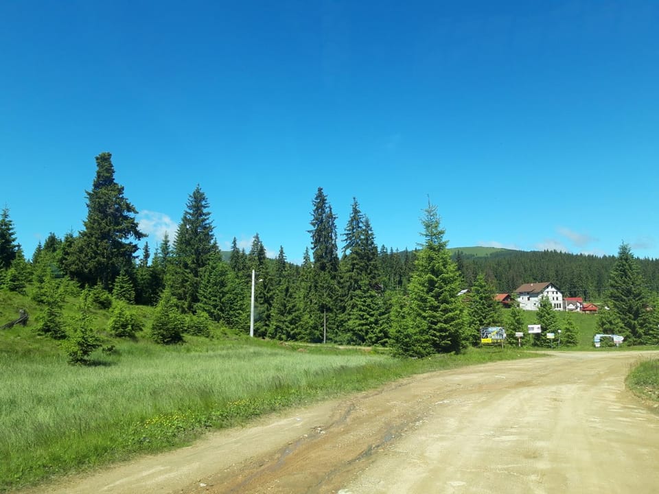 Natural landscape, Cycling, Mountain view