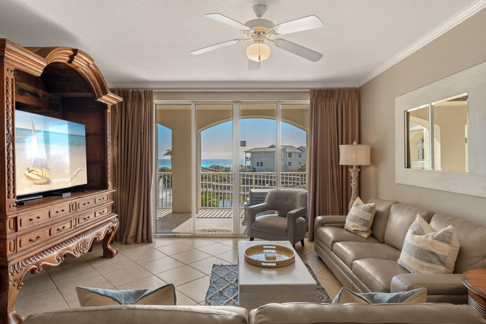 Day, TV and multimedia, Balcony/Terrace, Living room, Sea view, furniture
