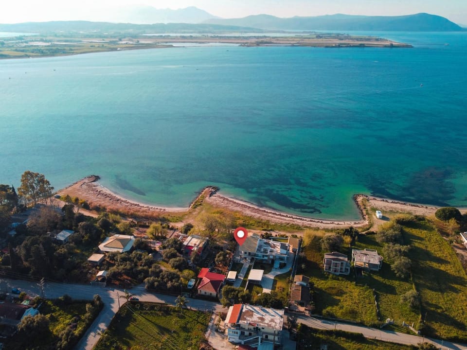 Sea waves Villa in Peloponnese, Western Greece and the Ionian