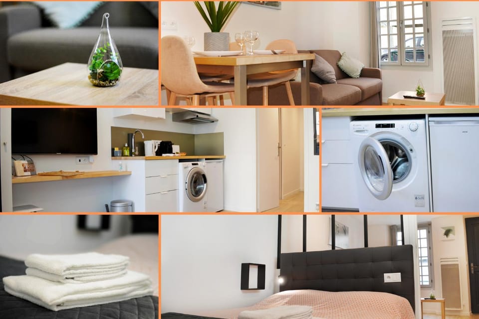 Bed, Kitchen or kitchenette, Living room, Photo of the whole room, Seating area, Bedroom