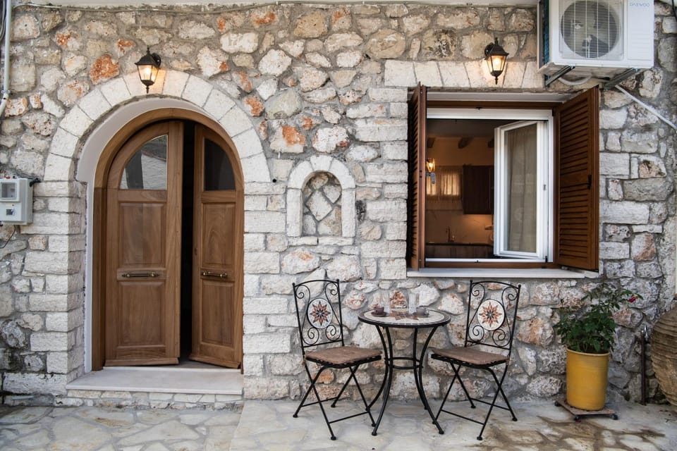 Facade/entrance, Seating area