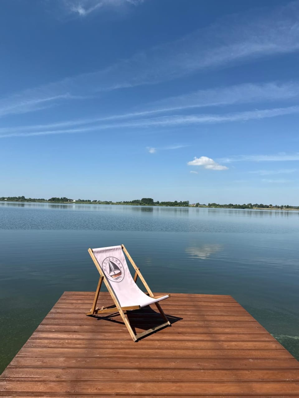Day, Natural landscape, Lake view, sunbed