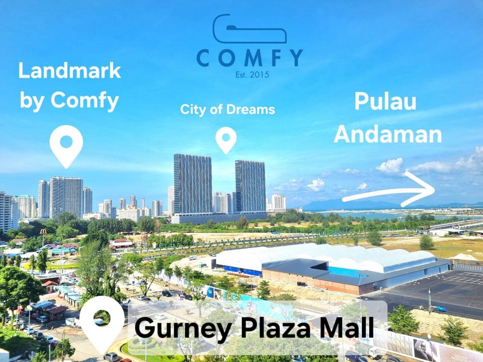 Pulau Andaman Gurney Bay View The Landmark by Comfy Apartment in Tanjung Bungah