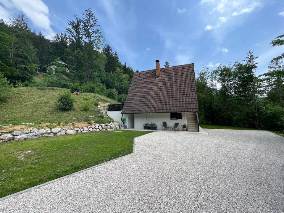 Property building, Garden view