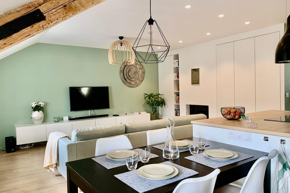 #AJ La Perle City center Revated Apartment in Grenoble
