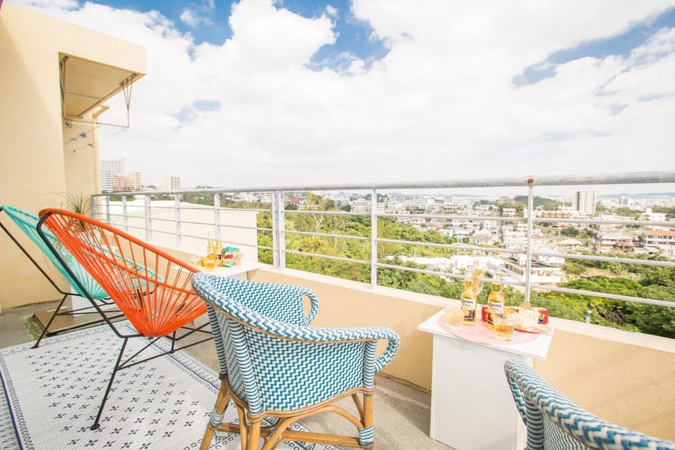 View (from property/room), Balcony/Terrace, Sea view