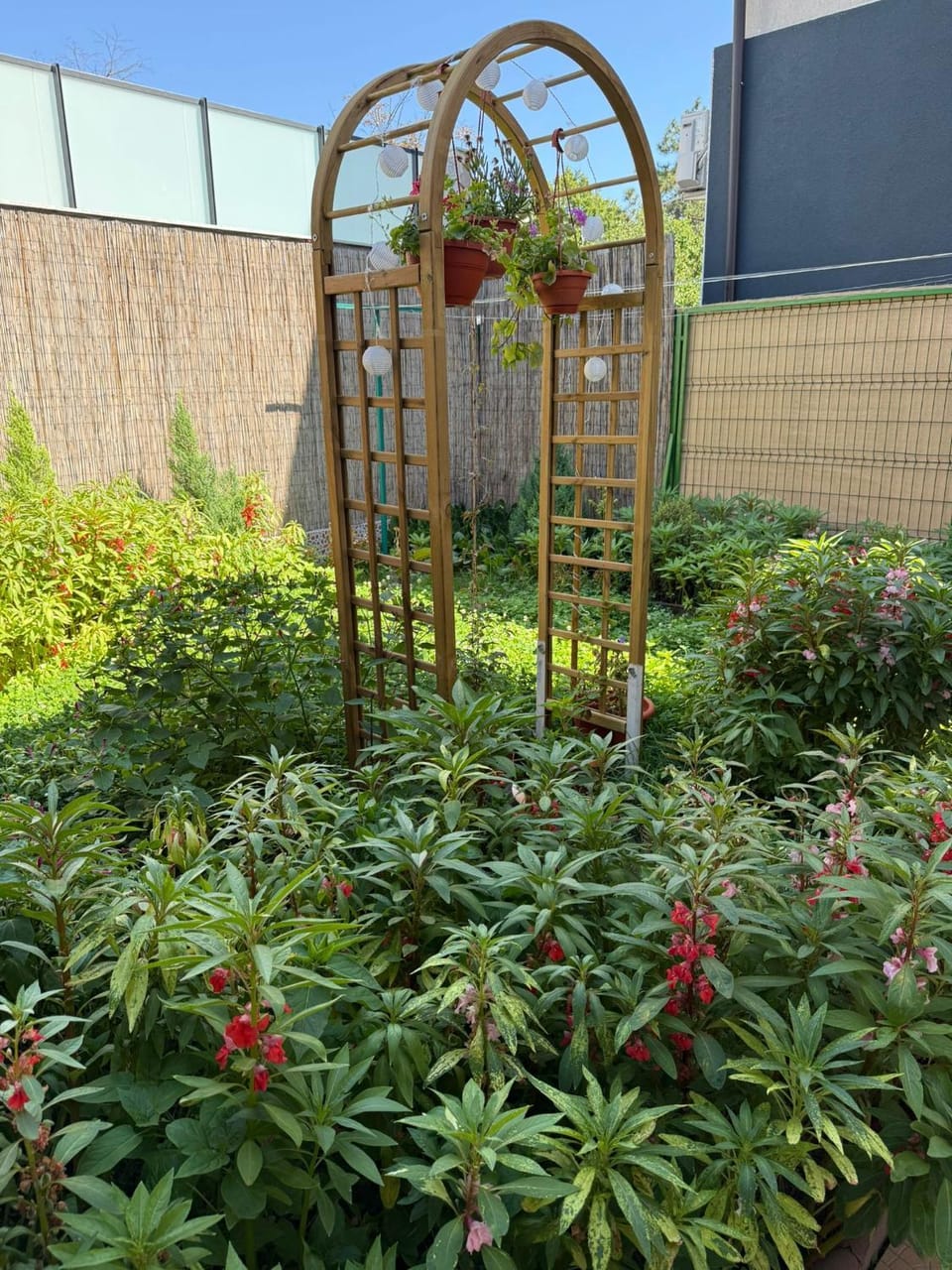 Property building, Garden