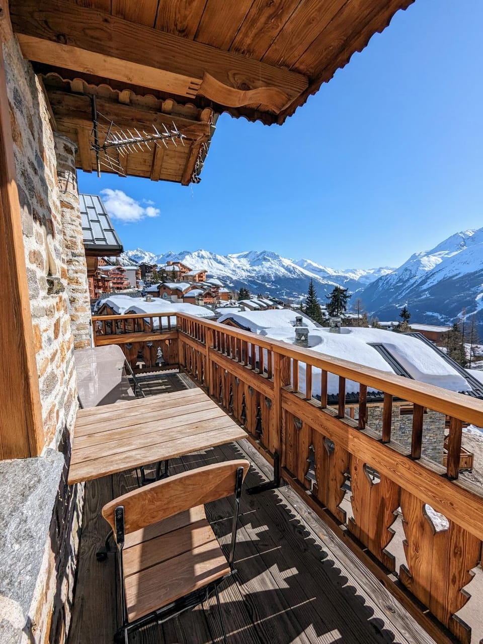 Natural landscape, Winter, View (from property/room), Balcony/Terrace, Mountain view
