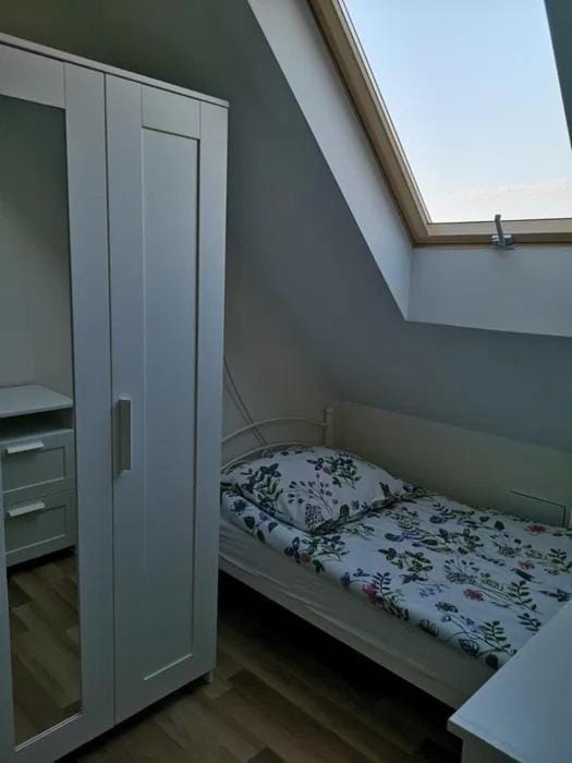 Bed, Photo of the whole room, Bedroom, wardrobe