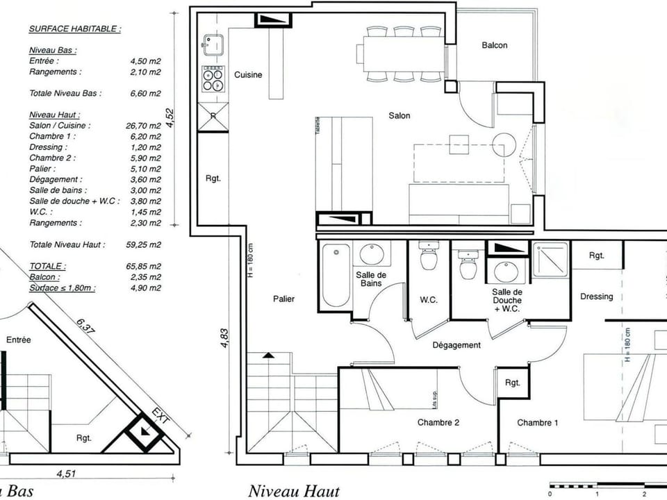 Grand duplex 6/7 personnes proche pistes à Belle Plagne Apartment in Mâcot-la-Plagne