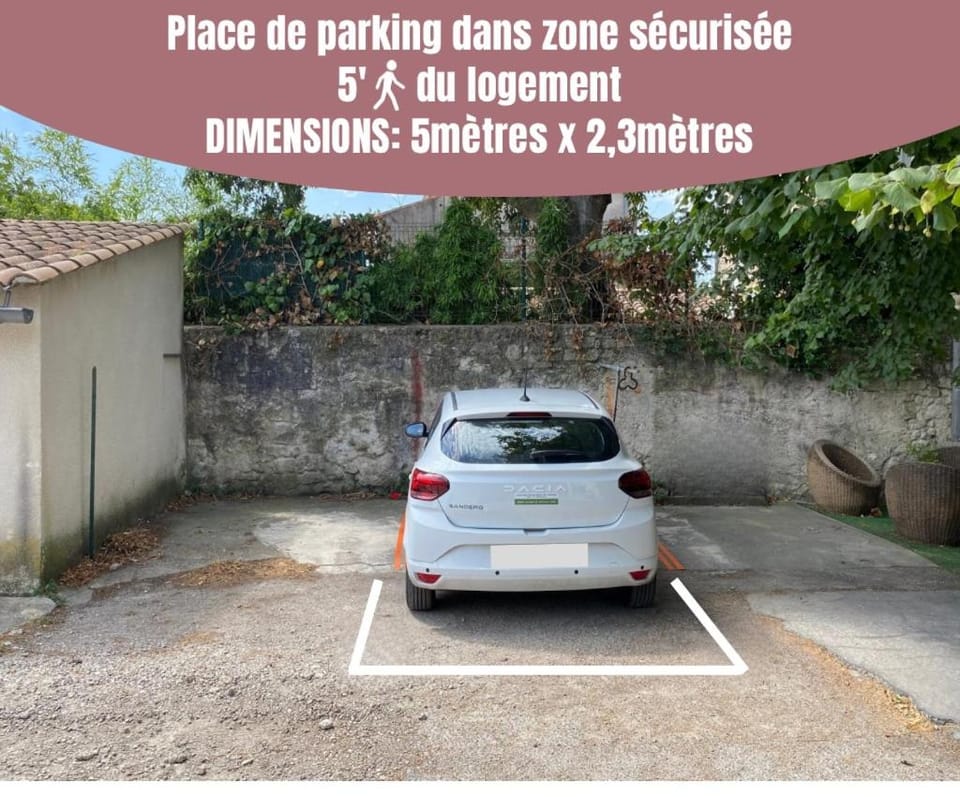 La Casita - Studio Confort avec Parking privé - Lit douillet - Centre Uzès, Pont du Gard Apartment in Uzes