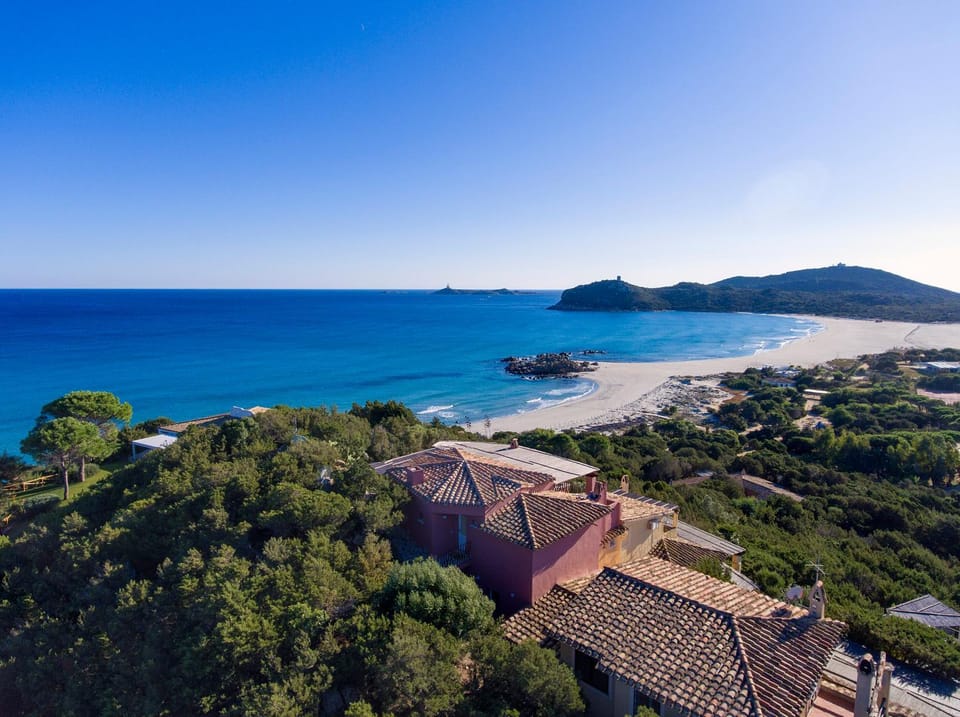 Bird's eye view, Sea view