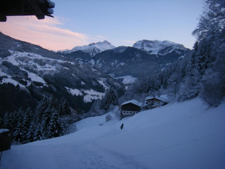 Bird's eye view, Winter, Mountain view