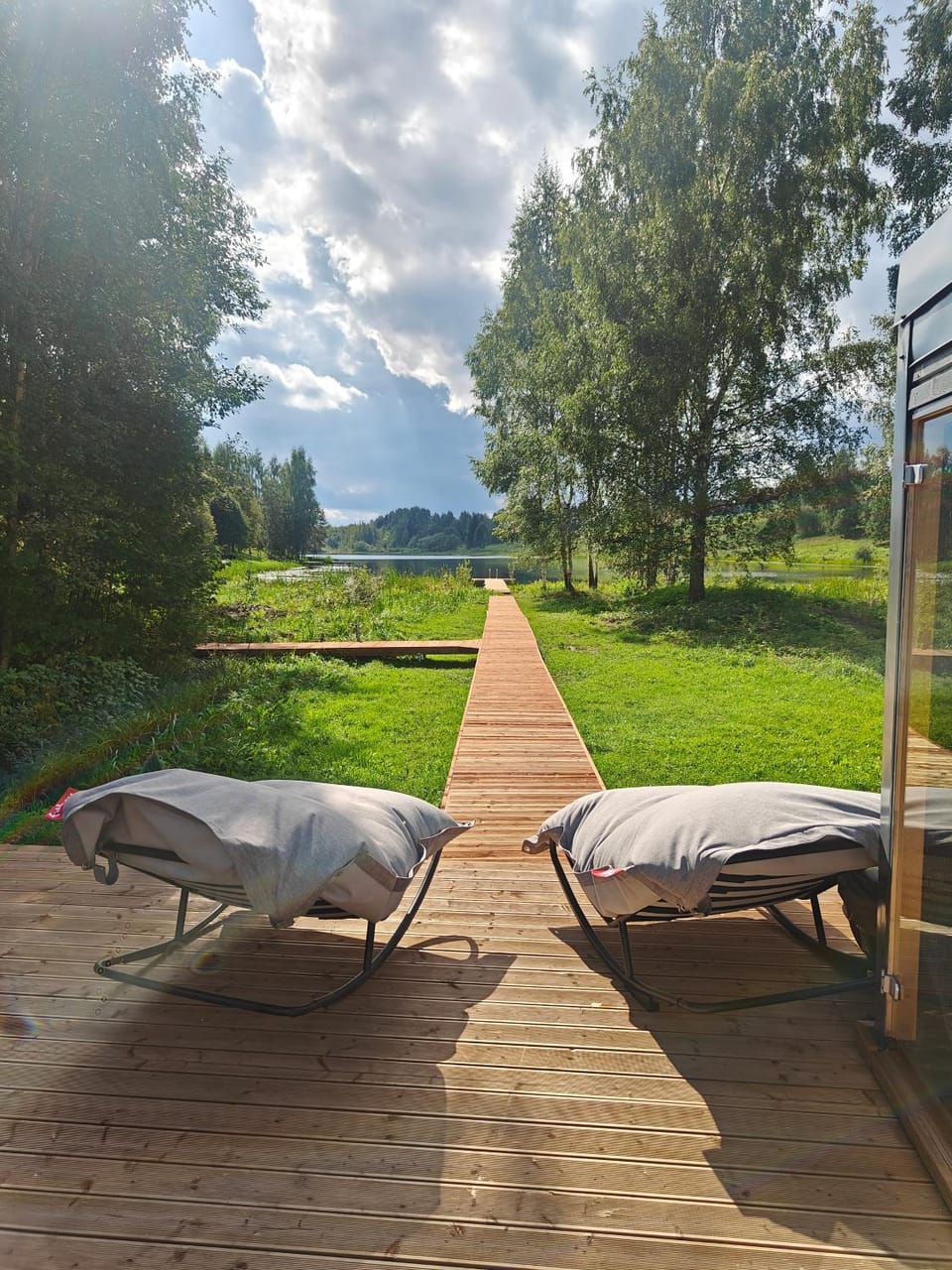 Lake sauna house near Otepää Biathlon stadium House in Estonia