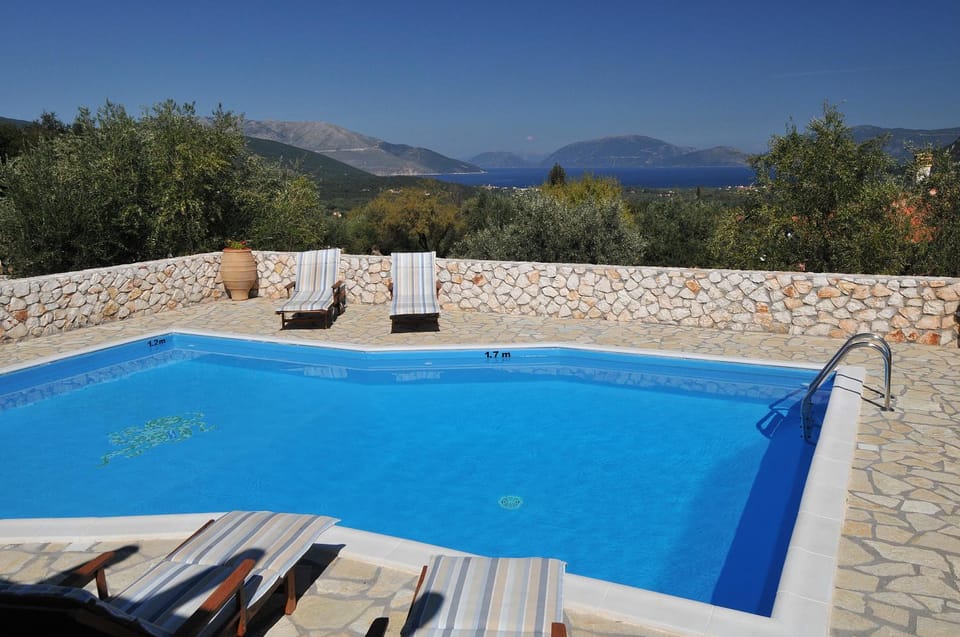 Day, Natural landscape, Mountain view, Pool view, sunbed