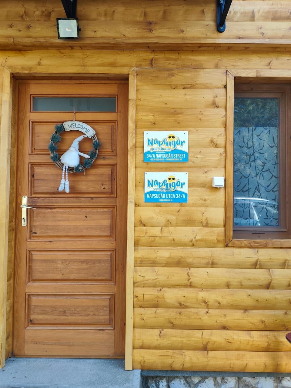 Napsugár Vendégház Bükkszentkereszt Chalet in Slovakia