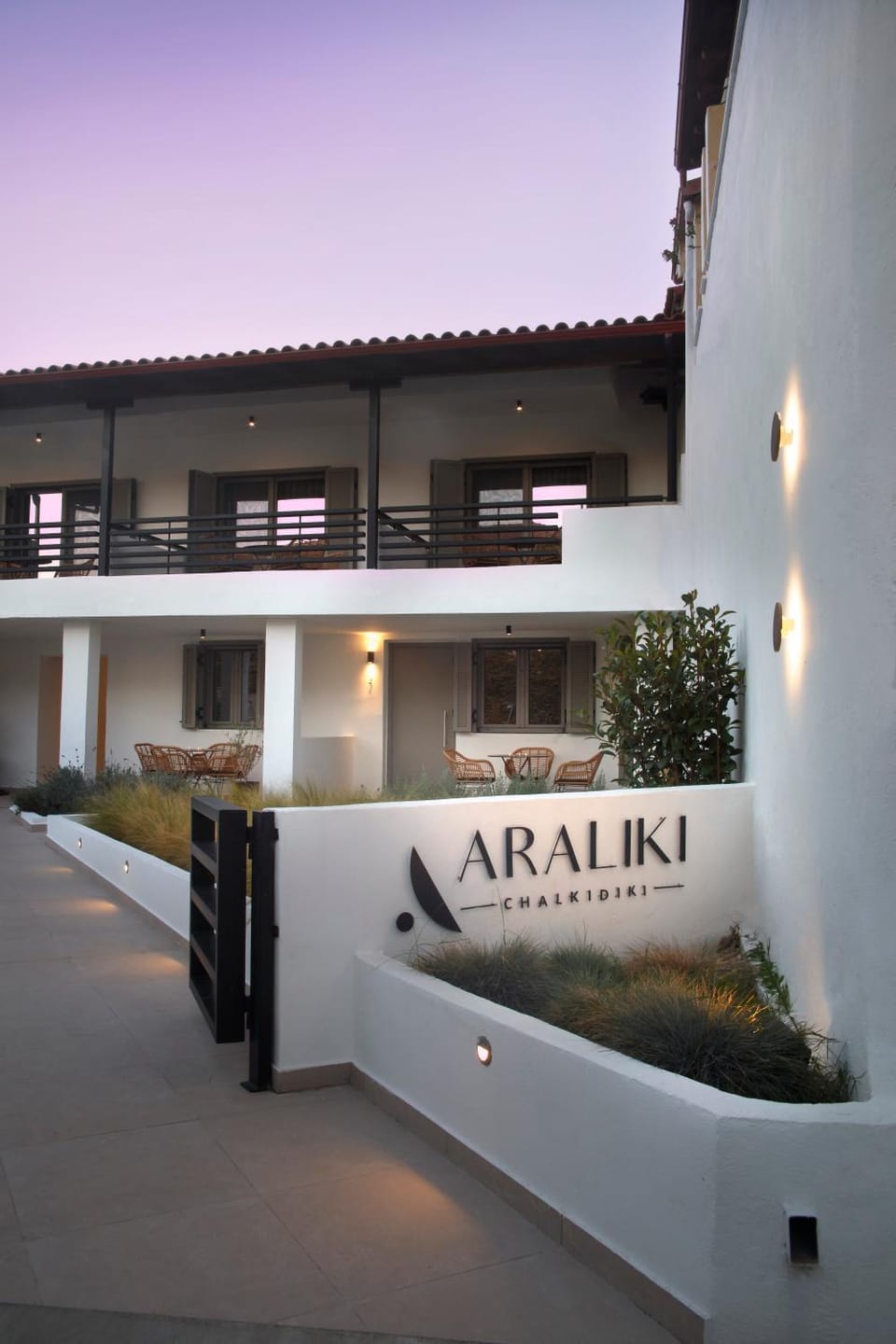 Property building, Text overlay