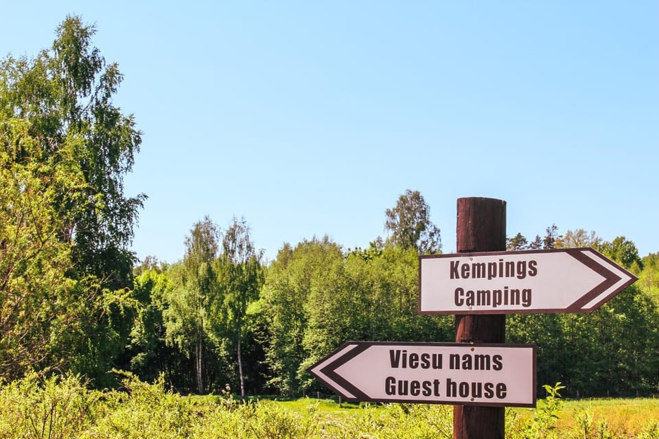 Camping Lejasbisenieki Campground/ 
RV Resort in Latvia