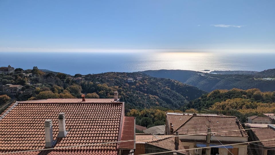 Natural landscape, Mountain view, Sea view
