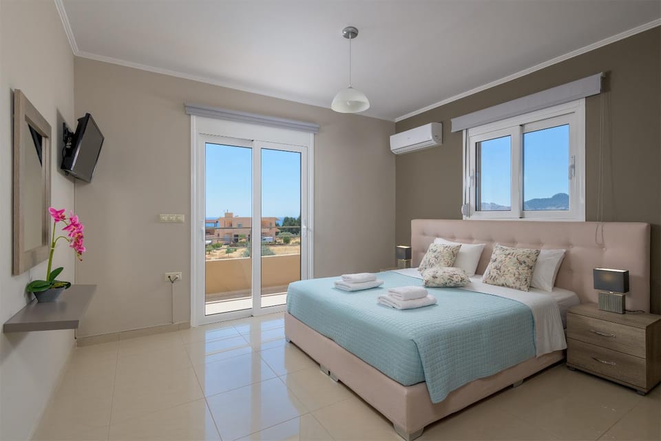 MELODIA HOME Private Pool Scenic Sea View-Hilltop Apartment in Rhodes, Greece