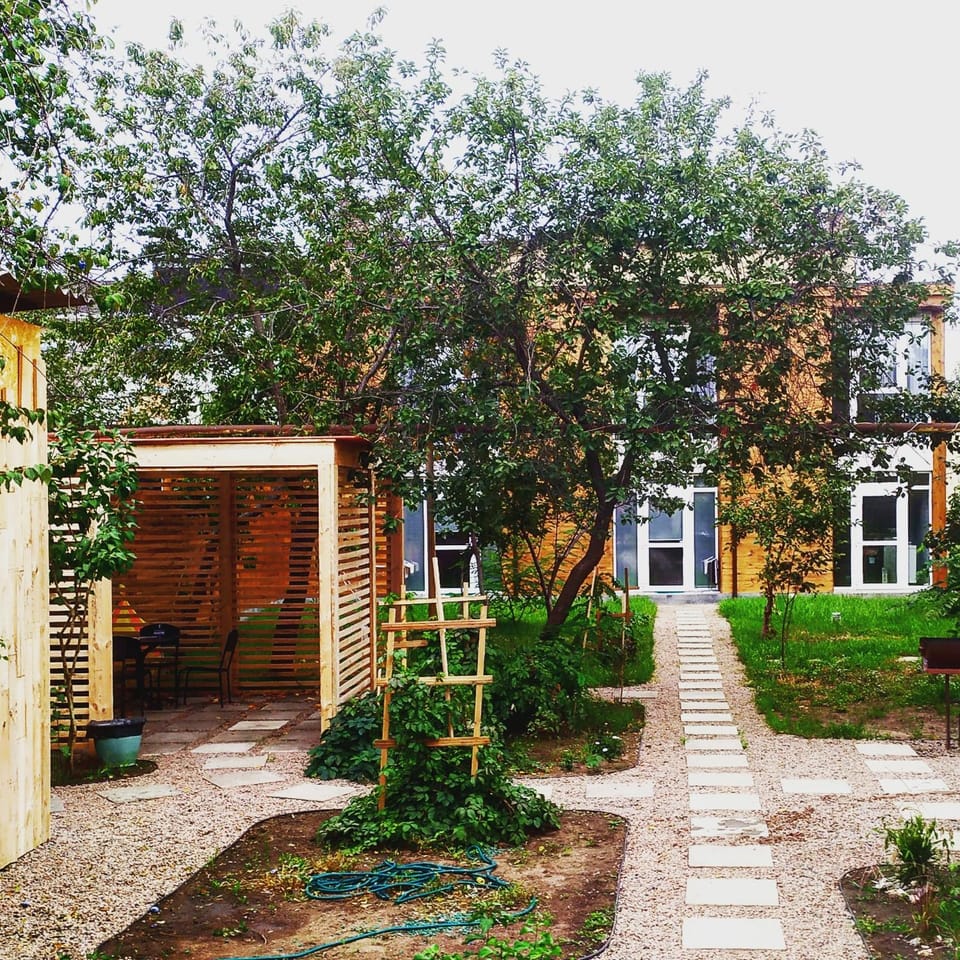 Patio, Facade/entrance, Garden