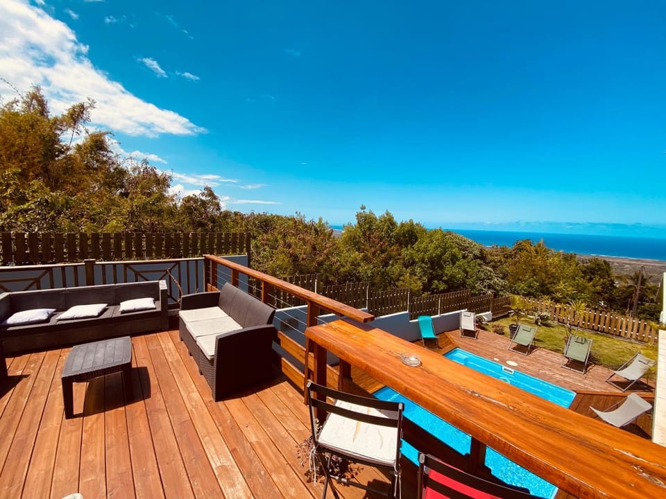 Patio, Natural landscape, View (from property/room), Balcony/Terrace, Sea view