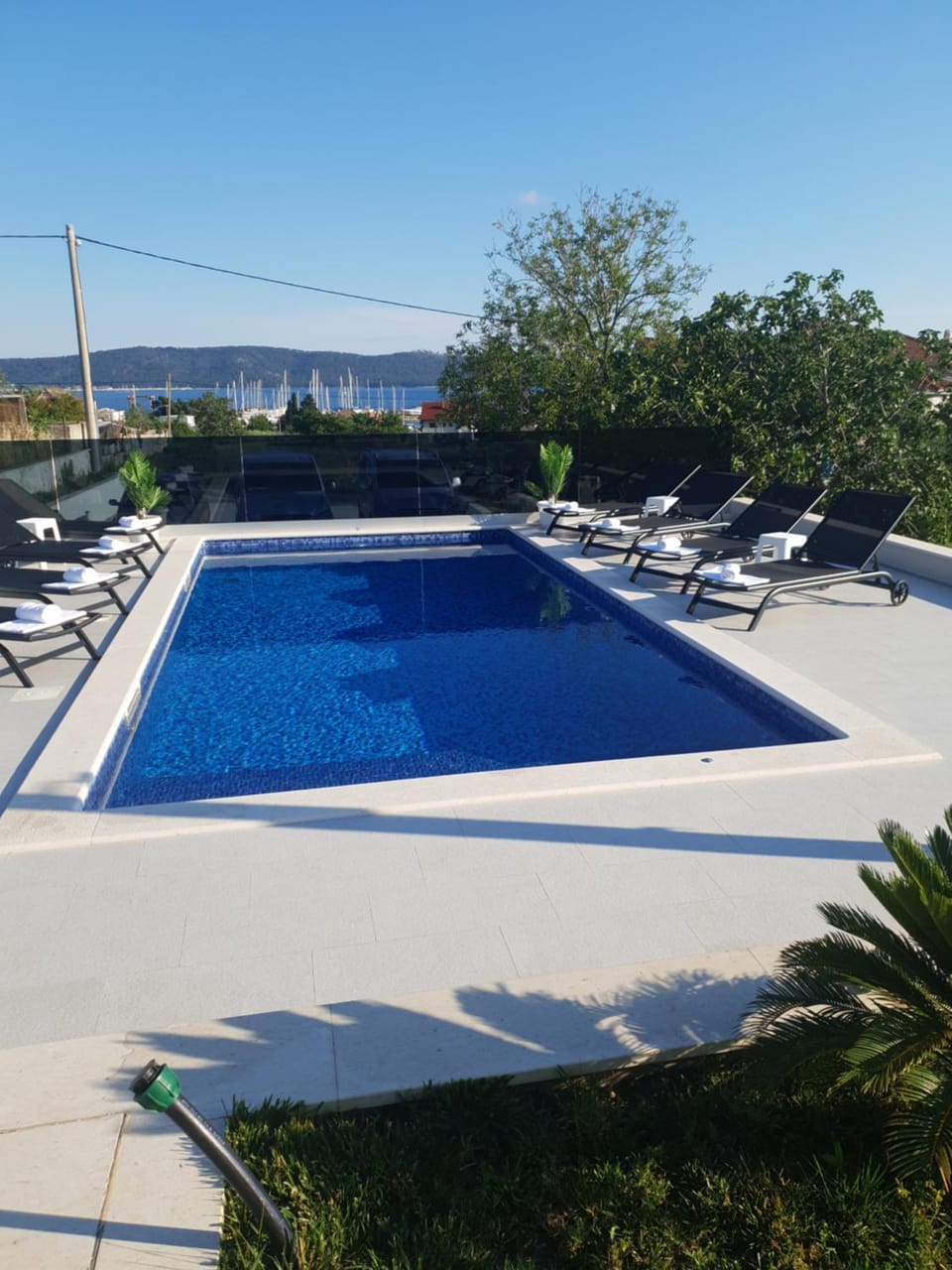 Natural landscape, Pool view, Sea view, Swimming pool