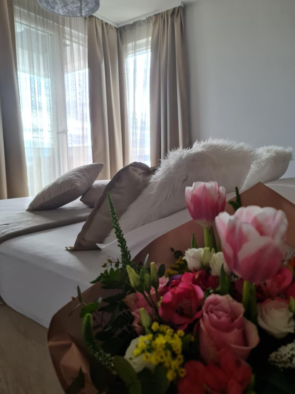 Bed, Balcony/Terrace, Bedroom, Pool view, Sea view