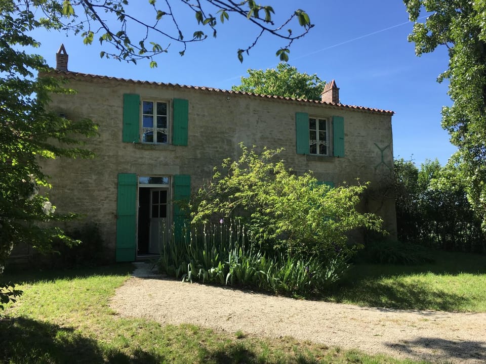 Property building, Garden view