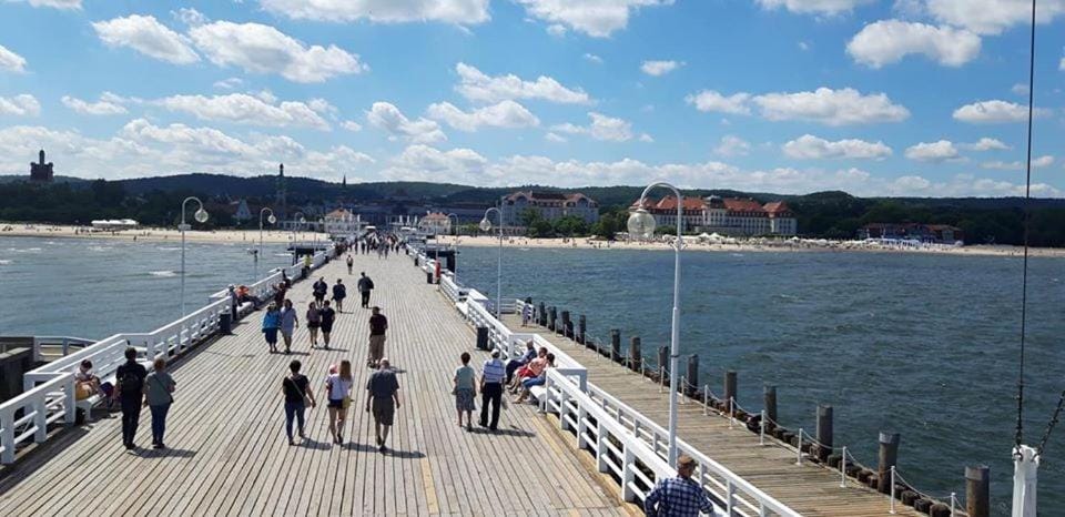 Apartament ze słoneczną werandą -250 m do plaży Apartment in Sopot
