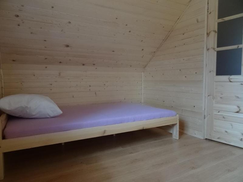Domek letniskowy nad jeziorem Wersminia Nature lodge in Lithuania