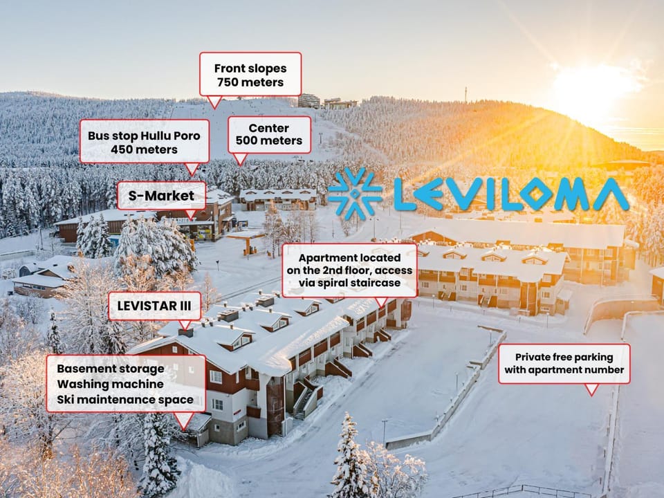 Leviloma - 27m2 A - Levi huoneisto loma-asunto Levistar majoitus - Levi apartment Levistar accommodation Apartment in Lapland